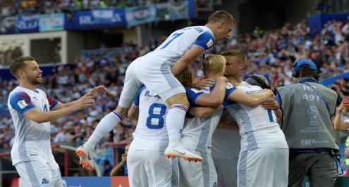 بالفيديو.. أيسلندا تدخل التاريخ وتسجل أول أهدافها في كأس العالم